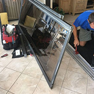 sliding glass door frame repair Placerville